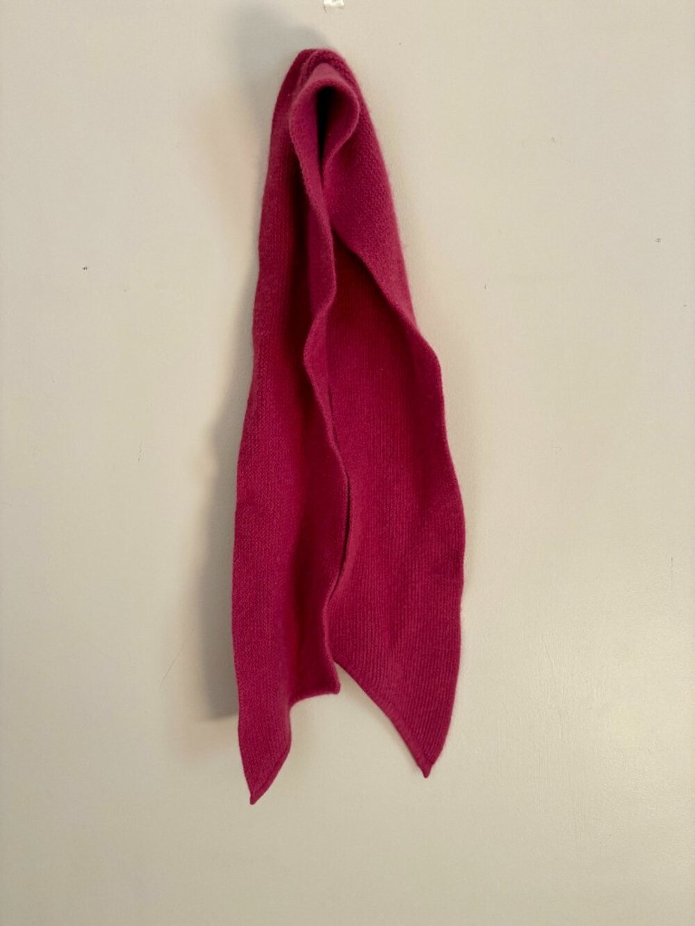 Gorgeous angora, cashmere pink scarf
